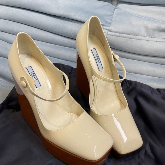 Brand new Prada wedges - Picture 2 of 6